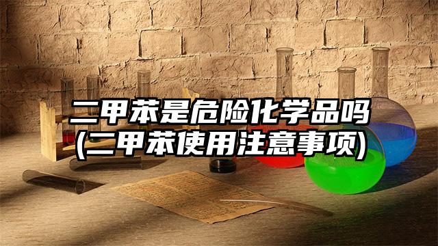 二甲苯是危險(xiǎn)化學(xué)品嗎(二甲苯使用注意事項(xiàng))